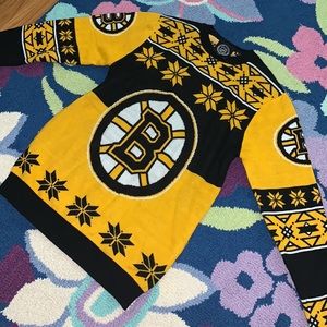 Bruins ugly Christmas sweater